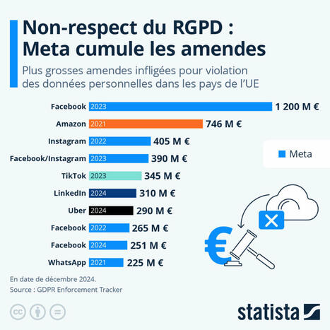 Violation des données personnelles : Meta cumule les amendes ... | Renseignements Stratégiques, Investigations & Intelligence Economique | Scoop.it