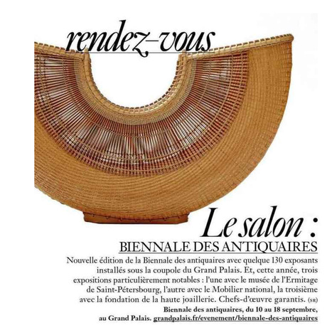 Rendez-vous: Le salon Biennale des Antiquaires  | La Biennale - Paris | Scoop.it