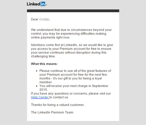 Κίνηση αλληλεγγύης από το LinkedIn για τους ελληνικούς premium λογαριασμούς | Job Search Library | Scoop.it