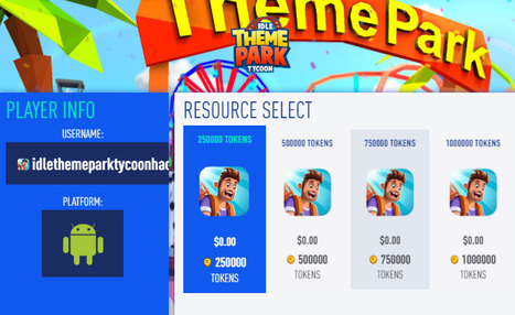 Hack Theme Park Tycoon 2