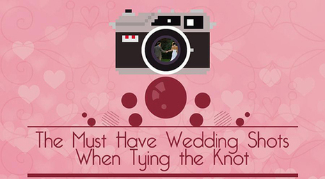 This Infographic Will Help You Remember the Ten Must-Have Wedding Shots | Mobile Photography | Scoop.it