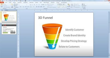 3D Funnel Analysis PowerPoint Template | Free Business PowerPoint Templates | Scoop.it