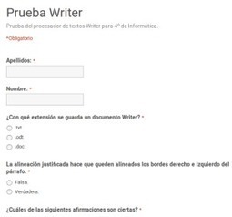 Prueba sobre Writer | tecno4 | Scoop.it