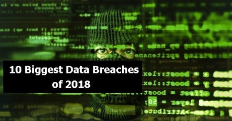 The 10 Biggest Data Breaches of 2018 | Business Intelligence Insights | Scoop.it