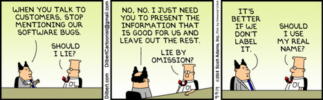 Talk to customer - Dilbert | fun for geeks | Scoop.it