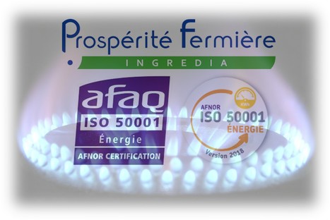 Prospérité Fermière Ingredia a obtenu la certification Iso 50001 pour quasiment toutes ses activités | Lait de Normandie... et d'ailleurs | Scoop.it