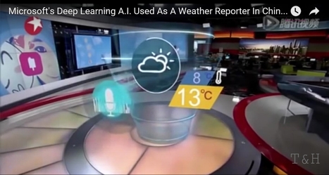 Developpez.com : "Xiaoice, programme d'I.A. Microsoft, présentateur de télévision en Chine | blended learning | Scoop.it