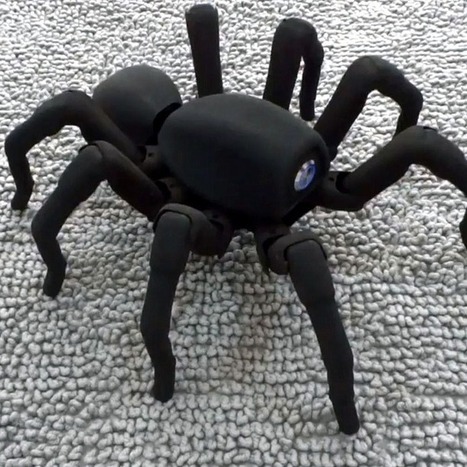 3D-Printed Spiderbot Is Stuff of Dreams and Nightmares | 21st Century Innovative Technologies and Developments as also discoveries, curiosity ( insolite)... | Scoop.it