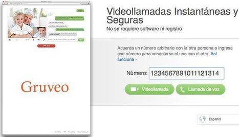 Gruveo, llamadas de voz y v&iacute;deo gratis desde tu navegador | Las TIC y la Educaci&oacute;n | Scoop.it