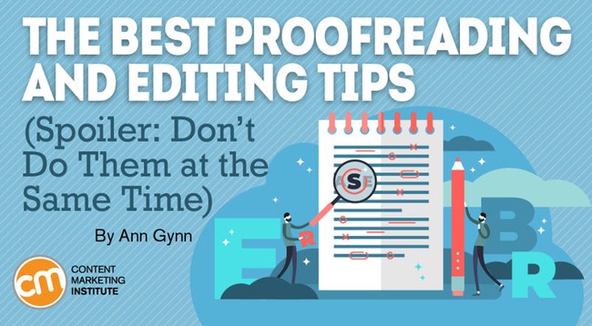 The Best Proofreading and Editing Tips (Spoiler: Don't Do Them at the Same Time) | Redacción de contenidos, artículos seleccionados por Eva Sanagustin | Scoop.it