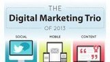 Digital Marketing: The Big 3 of 2013 (Infographic) | Infographics and Social Media | Scoop.it