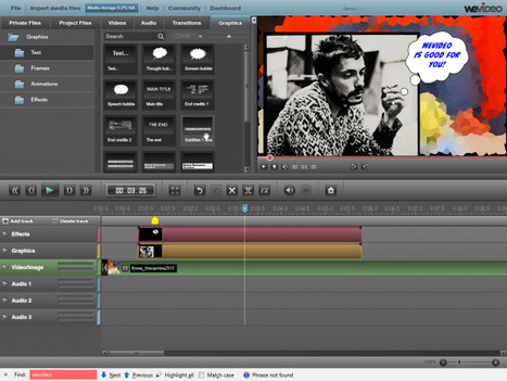 WeVideo : le montage video online et collaboratif enfin possible ? | 65BITS | Montage vidéo pour ma petite soeur | Scoop.it