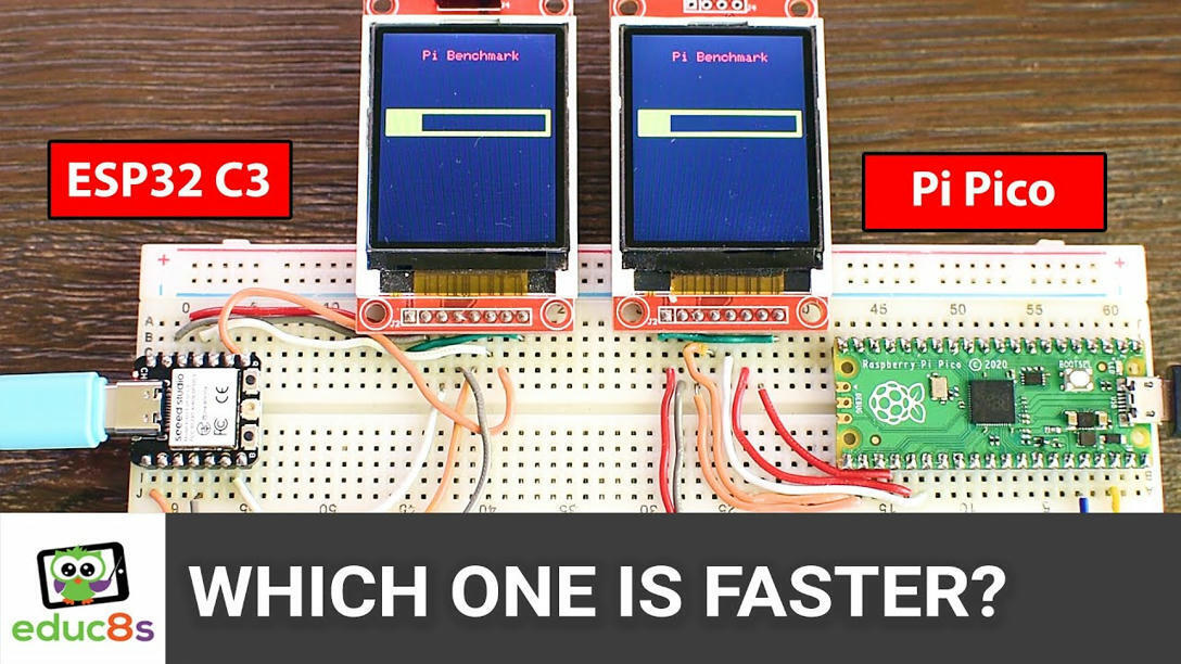 Raspberry Pi Pico vs ESP32 C3 vs ESP32: The ULT...
