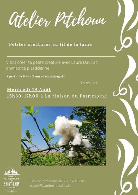 Saint-Lary Soulan : "animation laine" à la Maison du patrimoine le 19 août | Vallées d'Aure & Louron - Pyrénées | Scoop.it