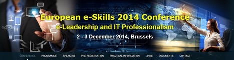 European e-Skills 2014 Conference | e-Leadership & IT Professionalism | Pedalogica: educación y TIC | Scoop.it