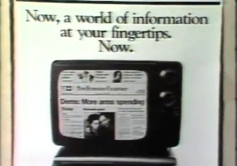 VIDEO: Blast from the Past: News Report on the Internet from 1981 | Communications Major | Scoop.it
