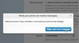 Twitter despliega la verificación de cuenta en dos pasos | Recull de premsa (Localret) | Scoop.it