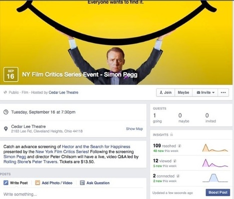 Les statistiques des événements Facebook sont disponibles | Community Management | Scoop.it