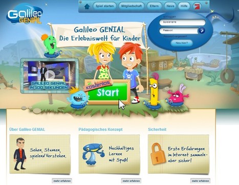 Galileo GENIAL - Die Erlebniswelt für Kinder | 21st Century Learning and Teaching | Scoop.it