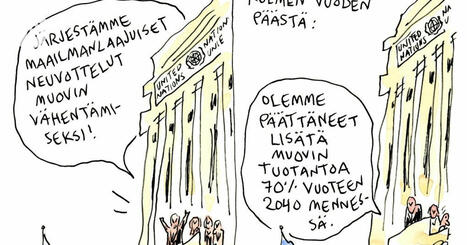 Ville Rannan pilapiirros: Maailmanlaajuinen ratkaisu muoviongelmaan | HS.fi | 1Uutiset - Lukemisen tähden | Scoop.it
