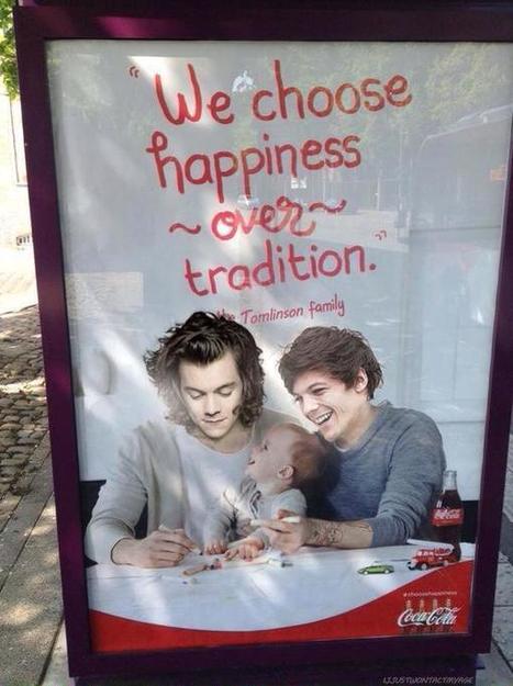 Photo of the Day: We Choose Happiness Over Tradition | LGBTQ+ Online Media, Marketing and Advertising | Scoop.it