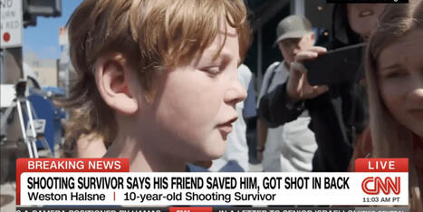 &lsquo;He laid on top of me&rsquo;: 10-year-old recalls friend&rsquo;s brave act during mass school shooting - Raw Story | Operation Phobos | Scoop.it