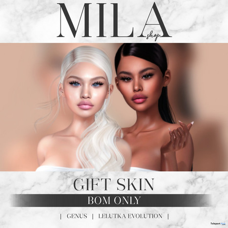 Aggie Skin BOM Layers September 2020 Group Gift by MILA | Teleport Hub - Second Life Freebies | Teleport Hub | Scoop.it