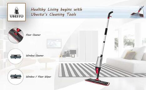 Amazon Com Floor Spray Mop Kit With 3 In 1 Fun