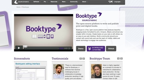 Sourcefabric - Open Source Platform to Write & Publish Books | 21st Century Tools for Teaching-People and Learners | Scoop.it