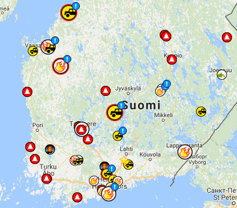 Tilannehuone.fi - H&auml;lytyskartta - Ajantasaiset tiedot pelastustoimen teht&auml;vist&auml; | A1Uutiset | Scoop.it