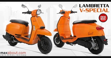 Lambretta V-Special - The Iconic Scooter is Back! | Maxabout Motorcycles | Scoop.it