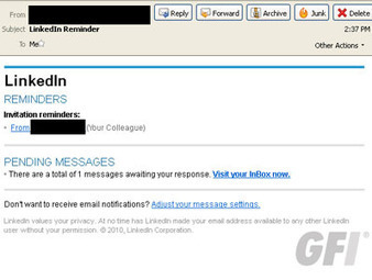 Fake LinkedIn emails serve malware | ICT Security-Sécurité PC et Internet | Scoop.it