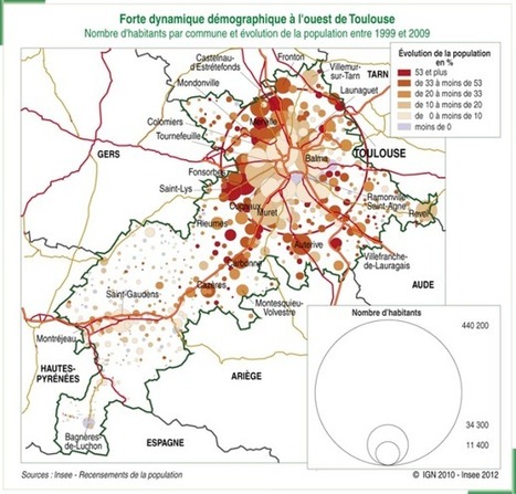 Toulouse et sa région face aux défis d’un boom démographique | La lettre de Toulouse | Scoop.it