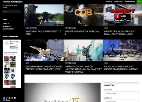 MERLIN's AIRSOFT NEWS...ONE TO READ EVERY DAY! - New Website! | Thumpy's 3D House of Airsoft™ @ Scoop.it | Scoop.it
