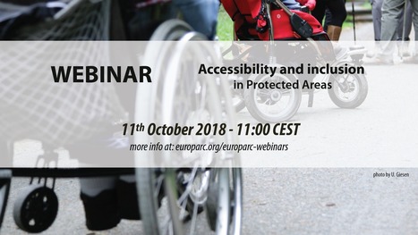 Next EUROPARC Webinar: Accessibility and inclusion in Protected Areas | Biodiversité | Scoop.it
