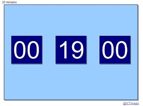 PowerPoint countdown timer from @ICTmagic | iGeneration - 21st Century Education (Pedagogy & Digital Innovation) | Scoop.it