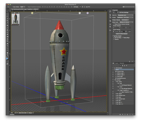 Photoshop goes 3D with Creative Cloud upgrade - Macworld (blog) | Boite à outils blog | Scoop.it