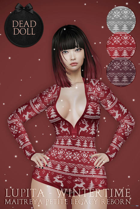 Lupita Bodysuit Wintertime November 2023 Group Gift by DEAD DOLL | Teleport Hub - Second Life Freebies | Second Life Freebies | Scoop.it