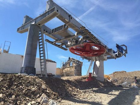 Saint-Lary : érection de la gare supérieure des Bouleaux | Vallées d'Aure & Louron - Pyrénées | Scoop.it