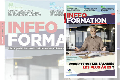 Inffo formation n&deg; 1082 - Comment former les&nbsp;salari&eacute;s les&nbsp;plus &acirc;g&eacute;s&nbsp;? [revue] | Formation professionnelle : environnement et dispositifs | Scoop.it