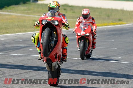 Rossi & Hayden on Ducati 1199: Wallpaper | Ultimate Motorcycling | Ductalk: What's Up In The World Of Ducati | Scoop.it
