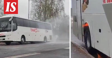 Onnibussin rengas savusi Porvoossa | 1Uutiset - Lukemisen tähden | Scoop.it