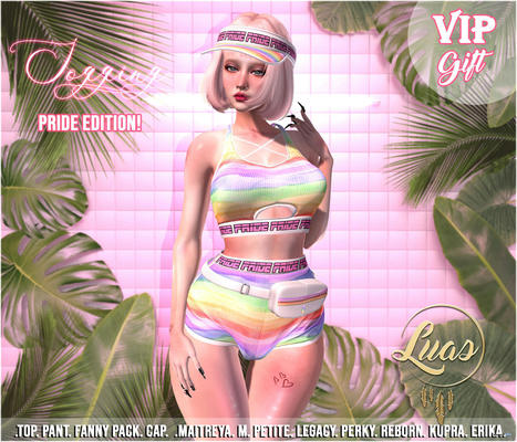 Luas Jogging Pride Edition June 2023 Group Gift by Luas | Teleport Hub - Second Life Freebies | Second Life Freebies | Scoop.it