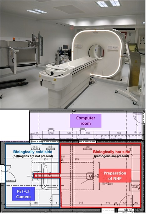 FOCUS PLATEFORME : IDMIT/L3I – L’imagerie au service de la lutte contre les maladies infectieuses – et focus sur son nouvel équipement : un TEP/CT préclinique opéré en classes 2 et 3 | Life Sciences Université Paris-Saclay | Scoop.it