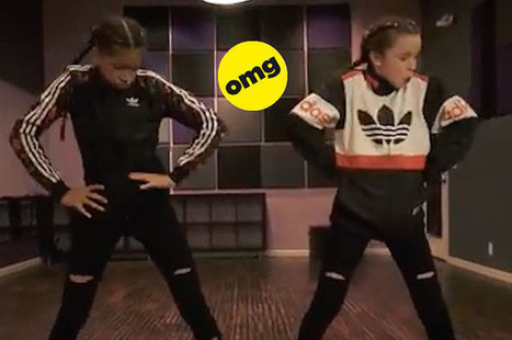 These Two Pre-Teen Girls Doing Hip Hop Is A Damn Work Of Art | GetAtMe | Scoop.it