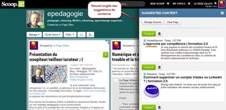 Nouvel onglet de suggestions de contenu : très pratique ! | Scoop.it on the Web (FR) | Scoop.it