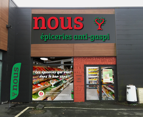 (France) Le premier réseau d'épiceries anti-gaspillage débarque en France | GREENEYES | Scoop.it