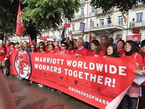 Marriott workers from around the world demand action to combat sexual harassment | IUF UITA IUL | PSLabor:  Your Union Free Advantage | Scoop.it