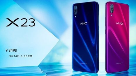 Vivo X23: Snapdragon 670 CPU, 8GB RAM, Halo notch, and in-display fingerprint scanner | Gadget Reviews | Scoop.it