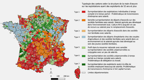 Analyse g&eacute;ographique du renouvellement des actifs agricoles en FRANCE | CIHEAM Press Review | Scoop.it